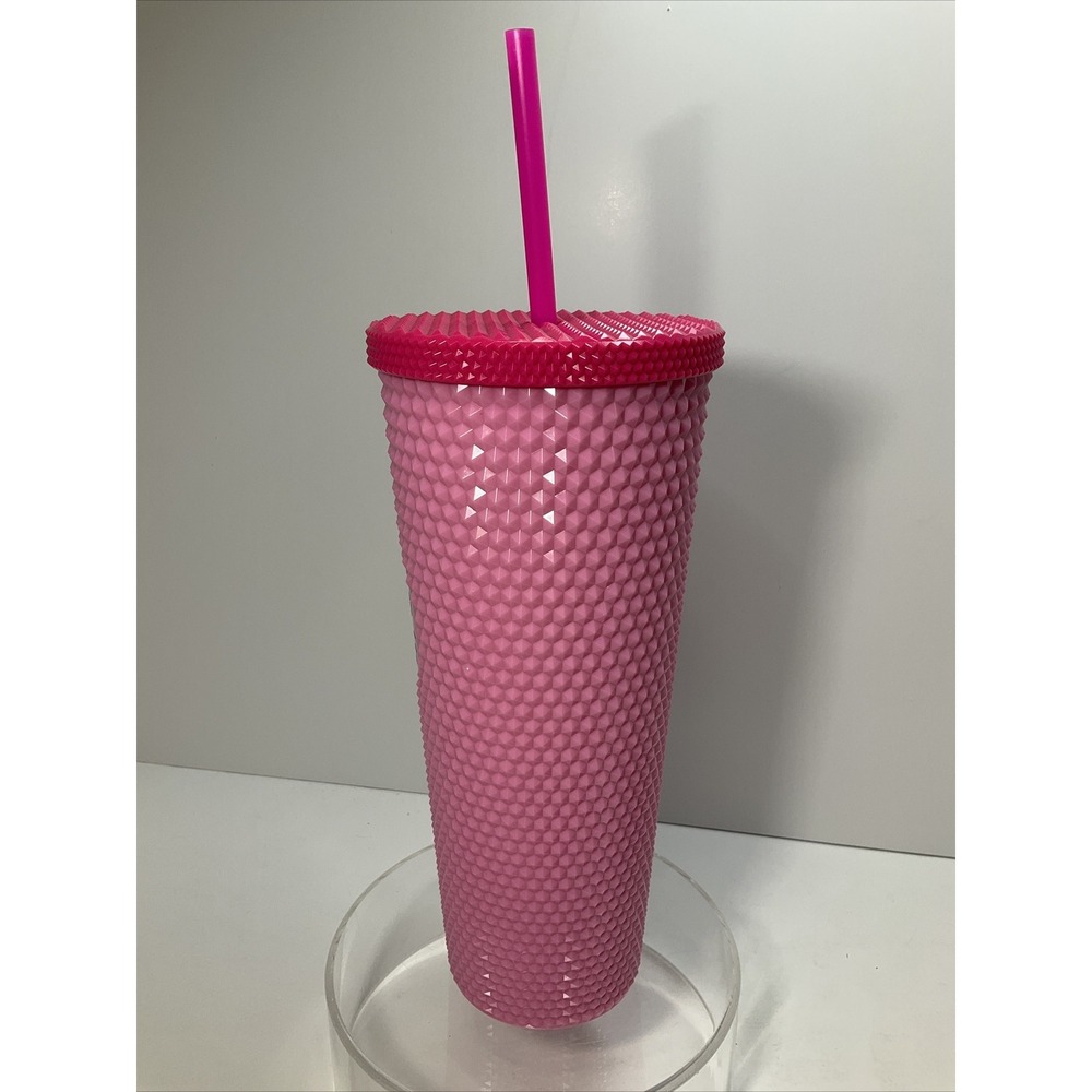 Sanrio‎ Hello Kitty 24 Oz. Studded 2023 Pink Cold Drink Tumbler - Picture 2 of 7